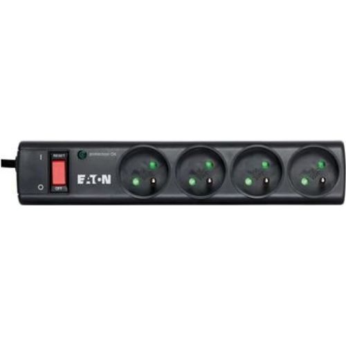 Multiprise parasurtenseur Eaton Protection Strip 4 prises FR